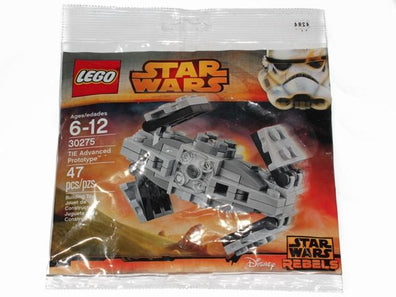 LEGO Set-TIE Advanced Prototype (Polybag)-Star Wars / Mini / Star Wars Rebels-30275-1-Creative Brick Builders